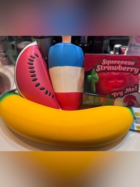 Sunny Days Strawberry, Banana, Rocket Pop and Watermelon Bundle x 4